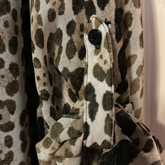 🐆Calvin Klein🐆 Leopard, long sleeve tunic - Picture 12 of 12
